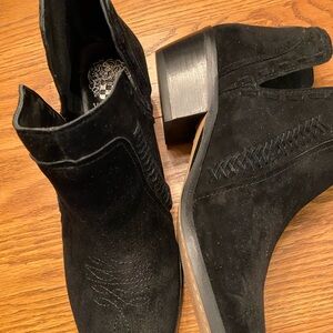 Vince Camuto Black Suede Boots